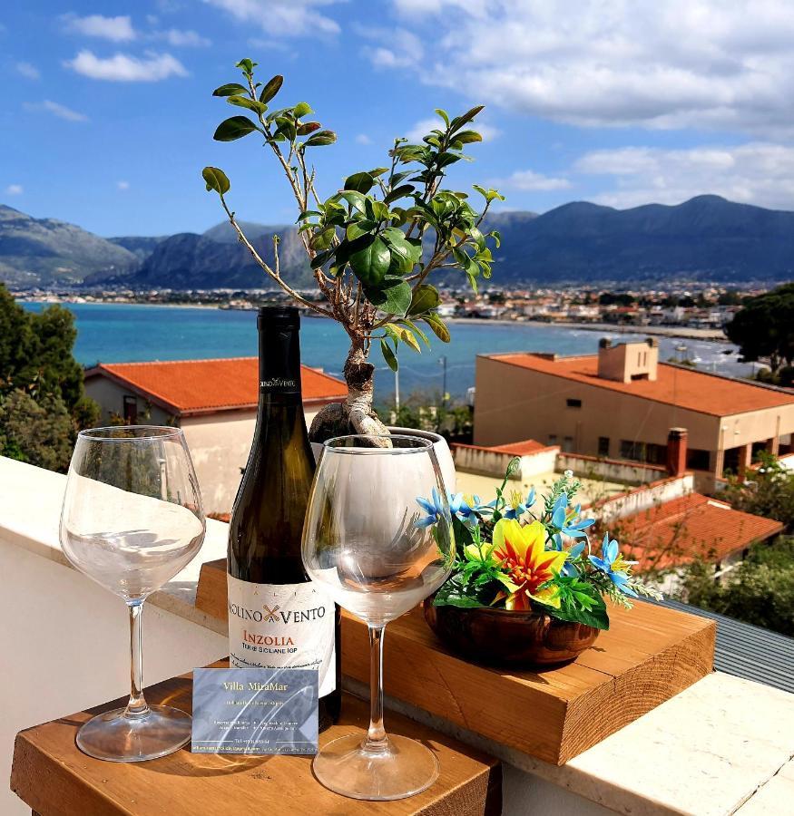 Villa Miramar Luxury Suite Palermo Airport كاريني المظهر الخارجي الصورة