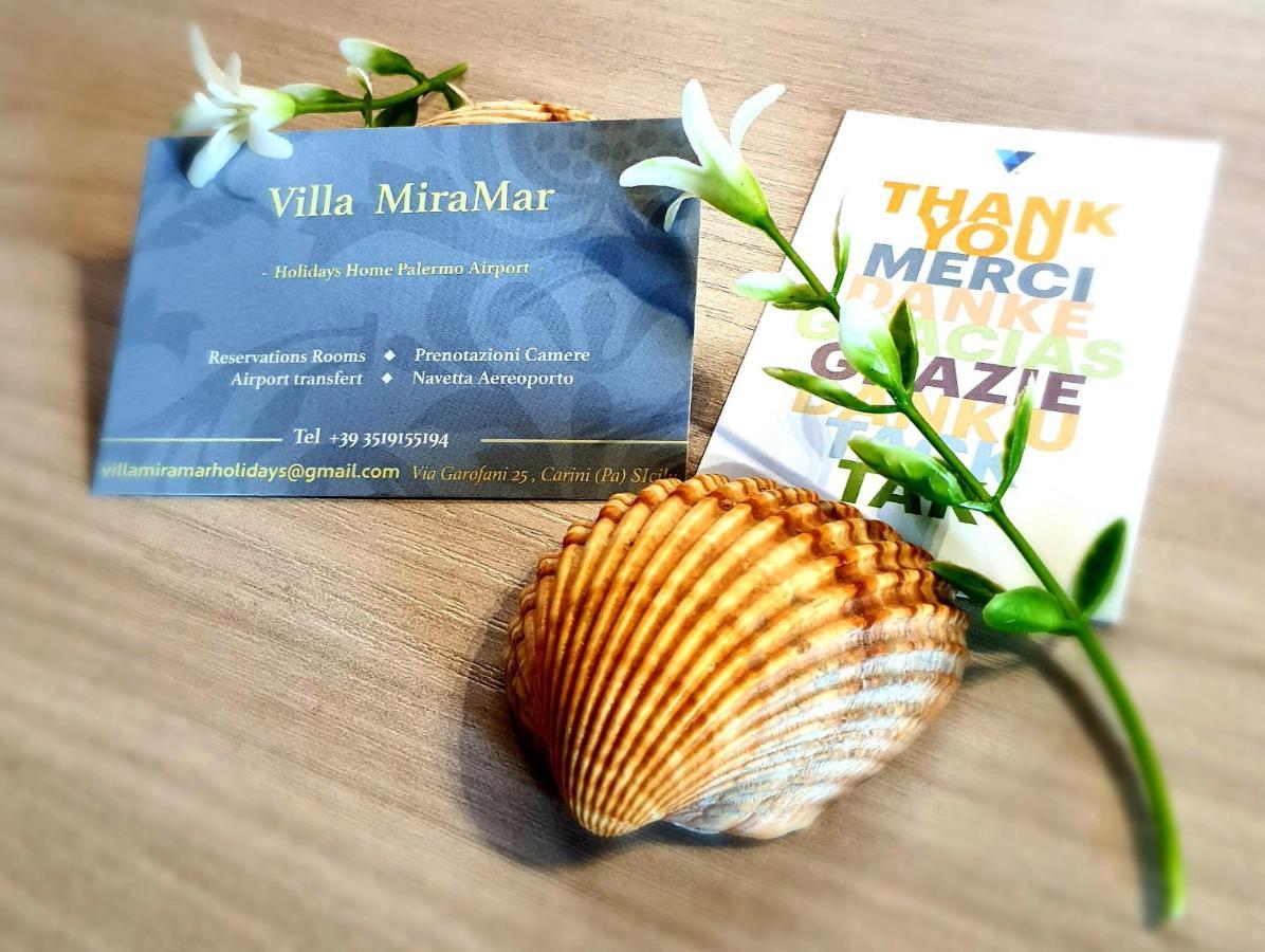 Villa Miramar Luxury Suite Palermo Airport كاريني المظهر الخارجي الصورة